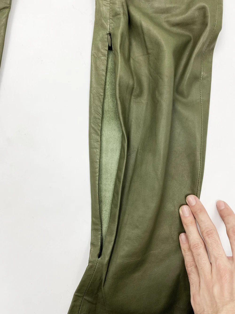 パンツ alexander mcqueen 724750 QJAC7 3024 Trousers Green IMG_4159.png?format=1000w