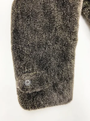 Gianfranco Ferre faux fur coat — JAMES VELORIA