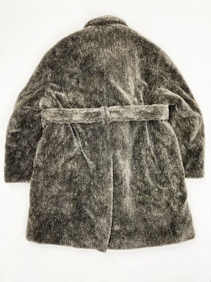ジャケット・アウター 80s GIANFRANCO FERRE Real Fur Wool Coat Gianfranco Ferre faux fur coat — JAMES VELORIA