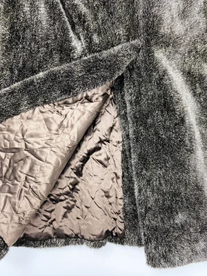 Gianfranco Ferre faux fur coat — JAMES VELORIA