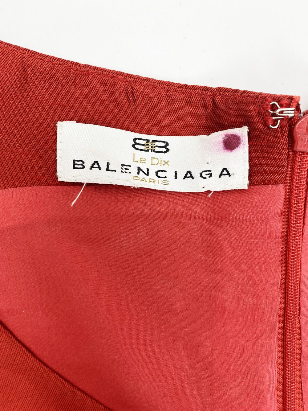 Balenciaga F/W 1996 raw silk tent dress — JAMES VELORIA