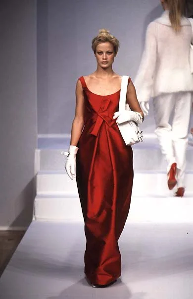 Balenciaga F/W 1996 raw silk tent dress — JAMES VELORIA
