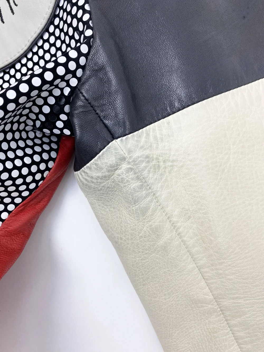 Moschino 80s Mickey Mouse leather jacket — JAMES VELORIA