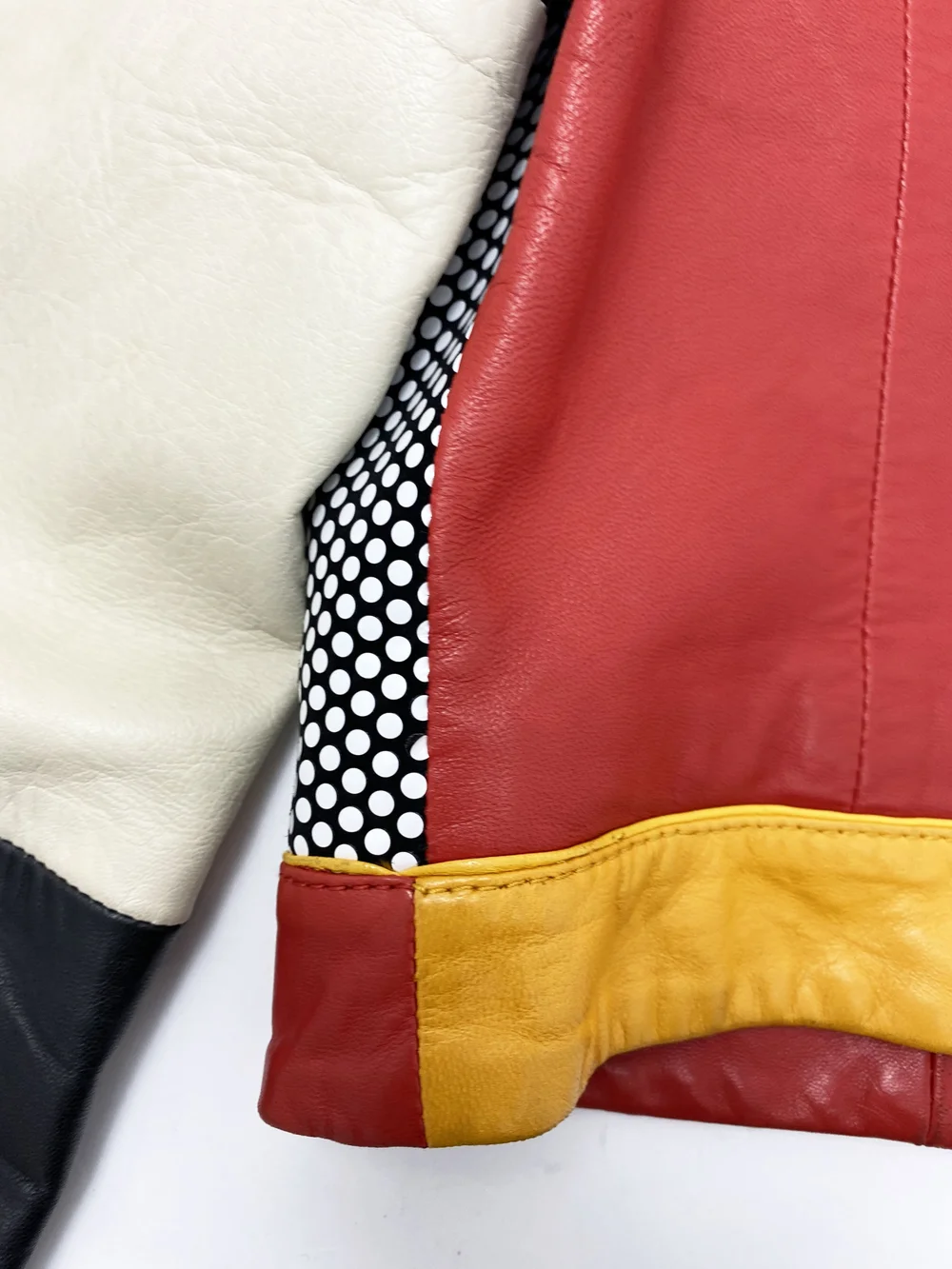 Moschino 80s Mickey Mouse leather jacket — JAMES VELORIA
