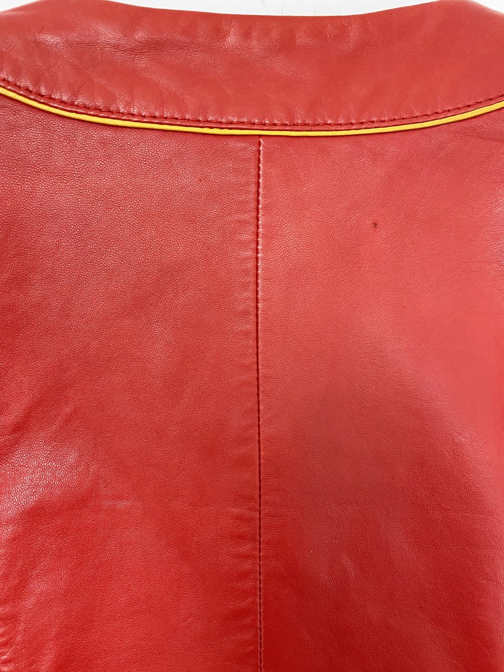 Moschino 80s Mickey Mouse leather jacket — JAMES VELORIA