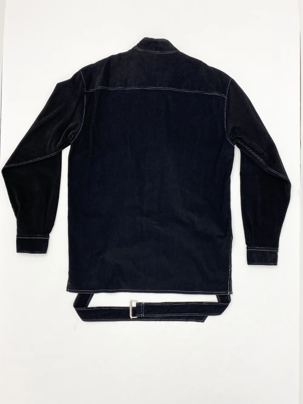 Jean Paul Gaultier F/W 1993 bondage strap collar shirt — JAMES VELORIA