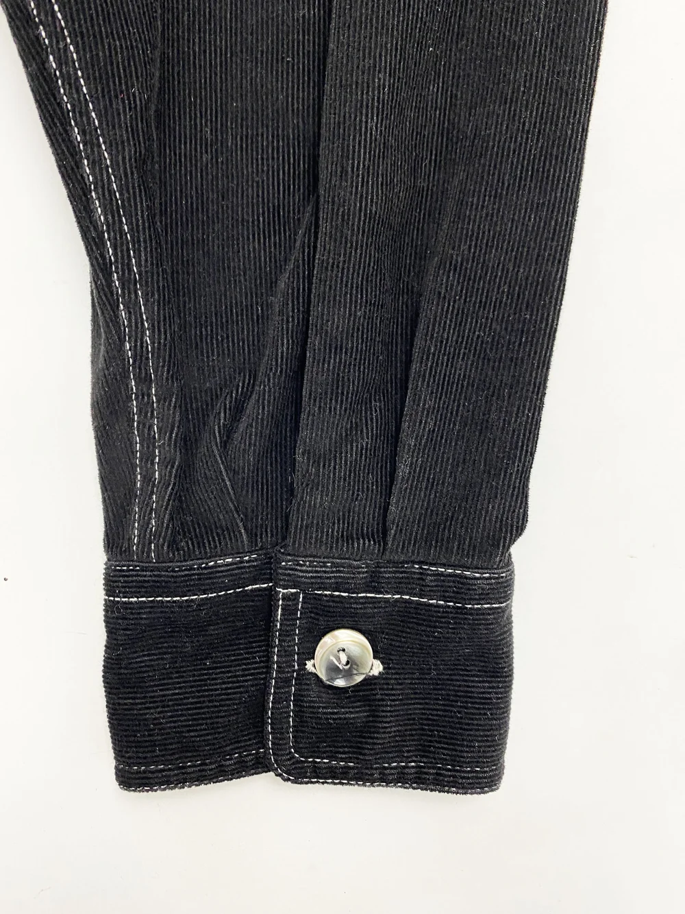 Jean Paul Gaultier F/W 1993 bondage strap collar shirt — JAMES VELORIA