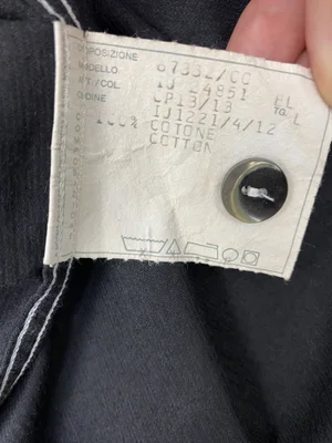 Jean Paul Gaultier F/W 1993 bondage strap collar shirt — JAMES VELORIA