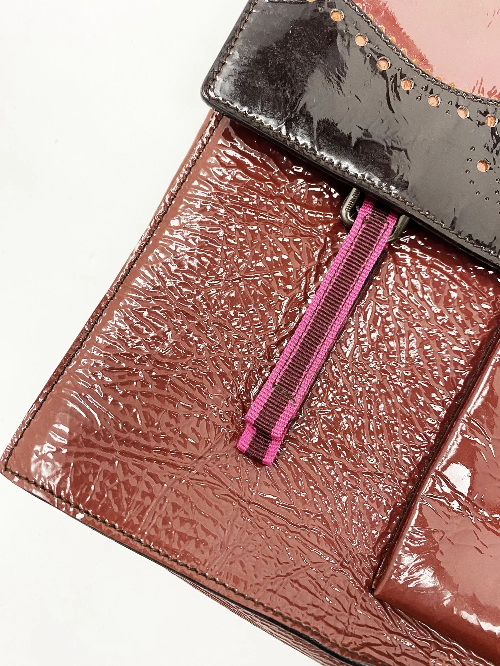 Miu Miu 90s patent leather bag — JAMES VELORIA