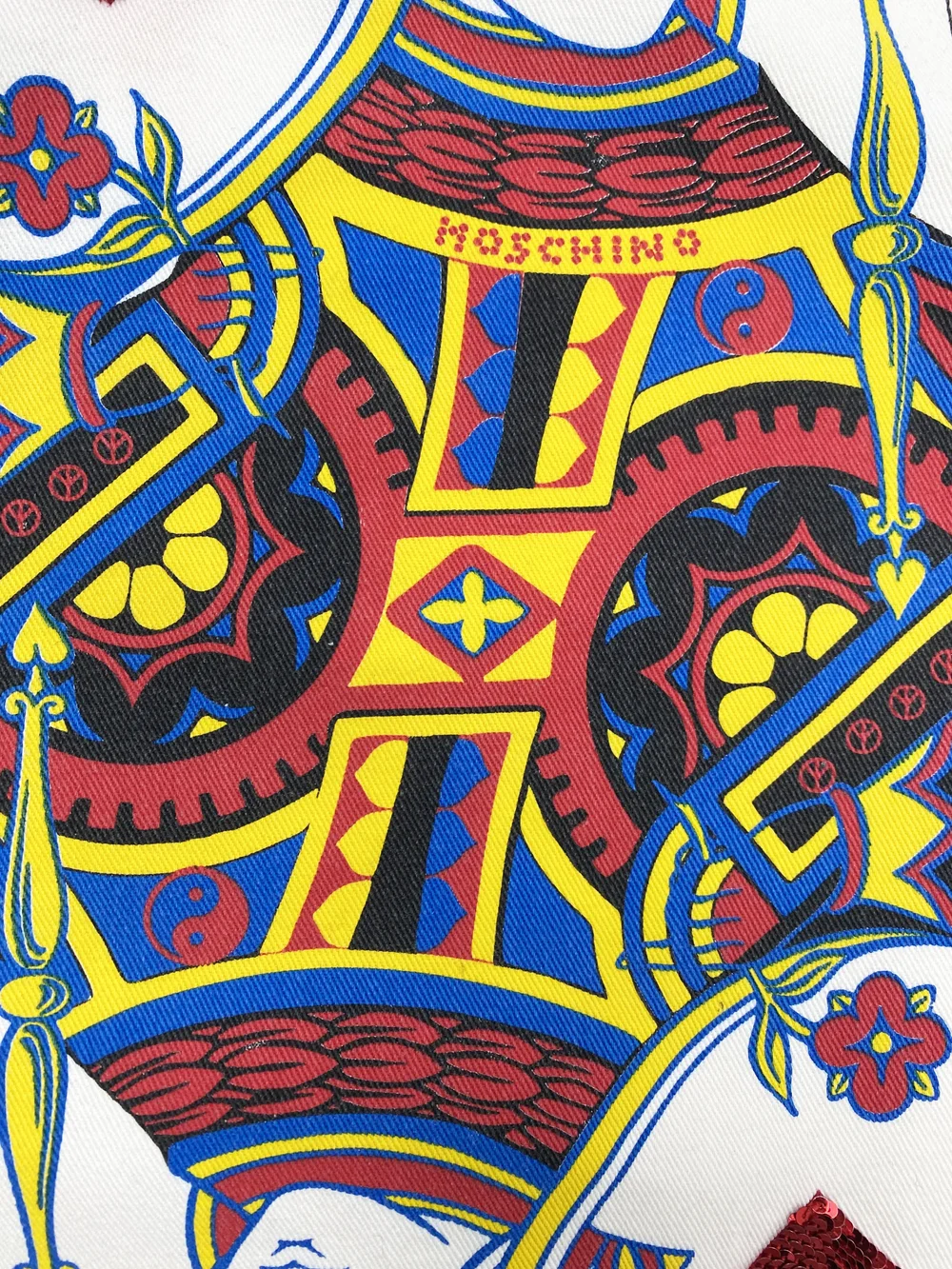 MOSCHINO　モスキーノ プリントスカート vintage X4582 MOSCHINO モスキーノ プリントスカート vintage X4582