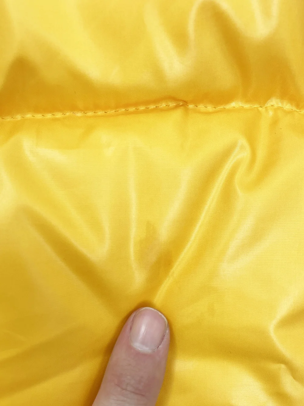Junya Watanabe F/W 2004 yellow puffer jacket — JAMES VELORIA