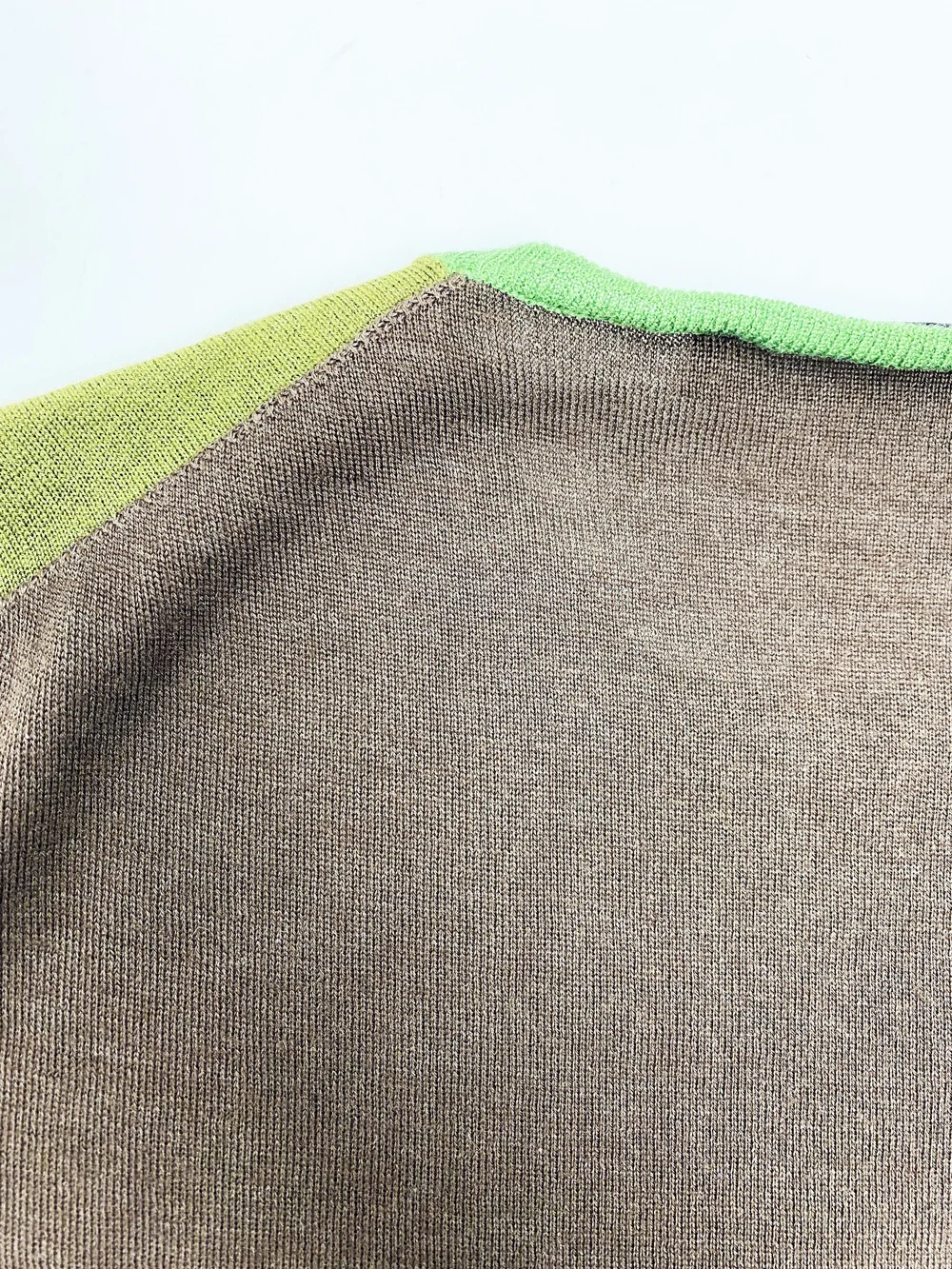 ジャケット PRADA Pastel Green Cashmere Vest Prada F/W 1999 green cashmere vest — JAMES VELORIA
