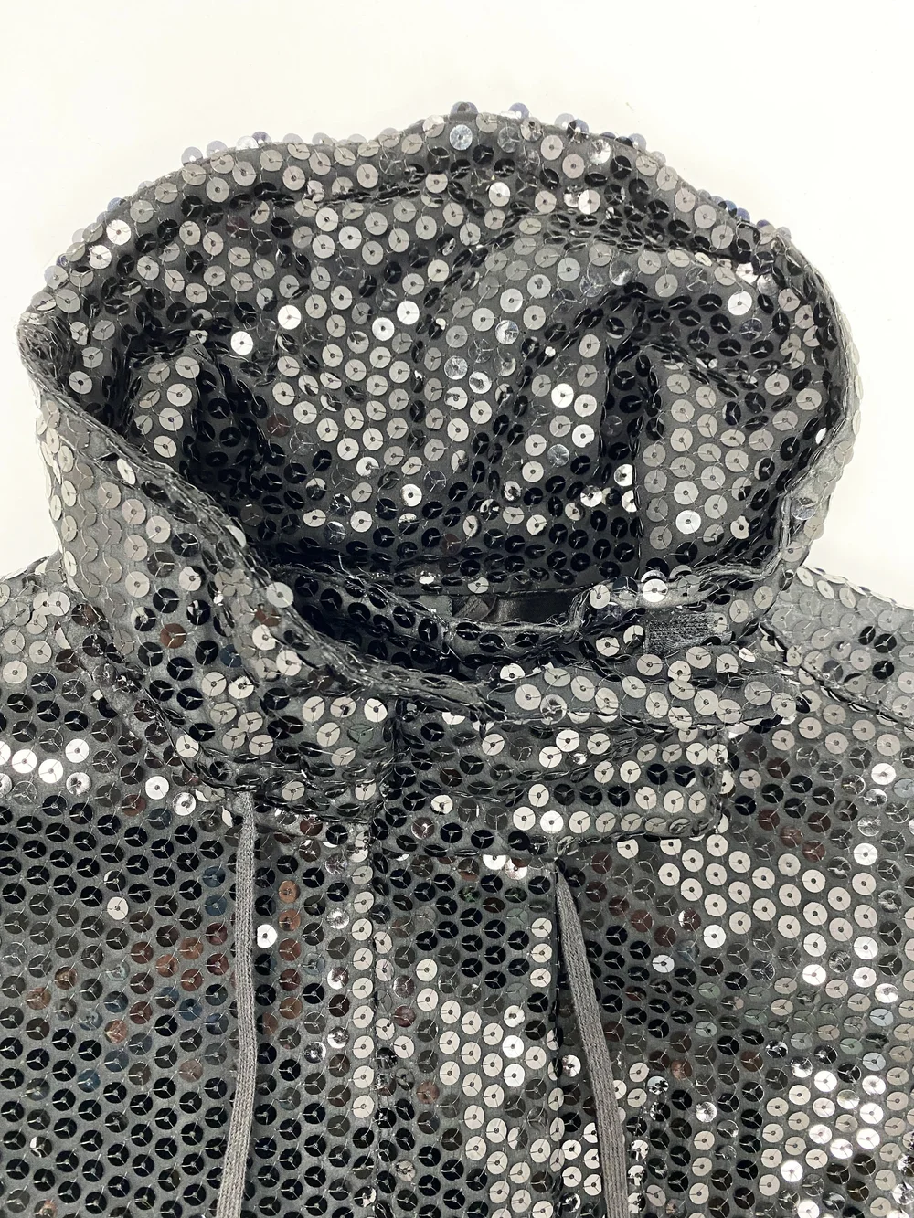 Helmut Lang F/W 1999 sequin astro biker strap jacket — JAMES VELORIA