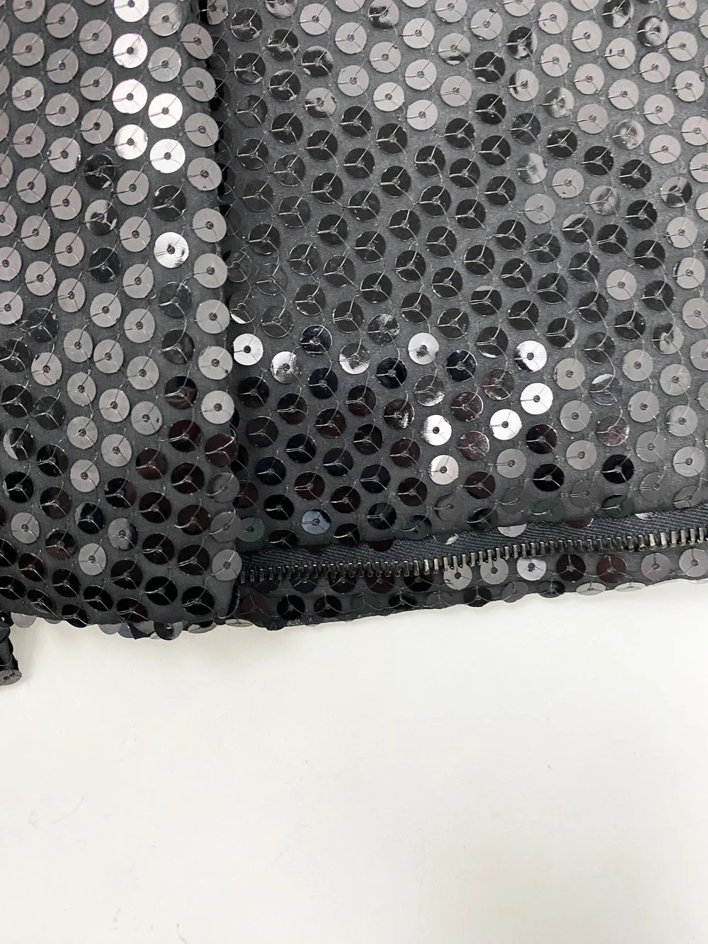 Helmut Lang F/W 1999 sequin astro biker strap jacket — JAMES VELORIA