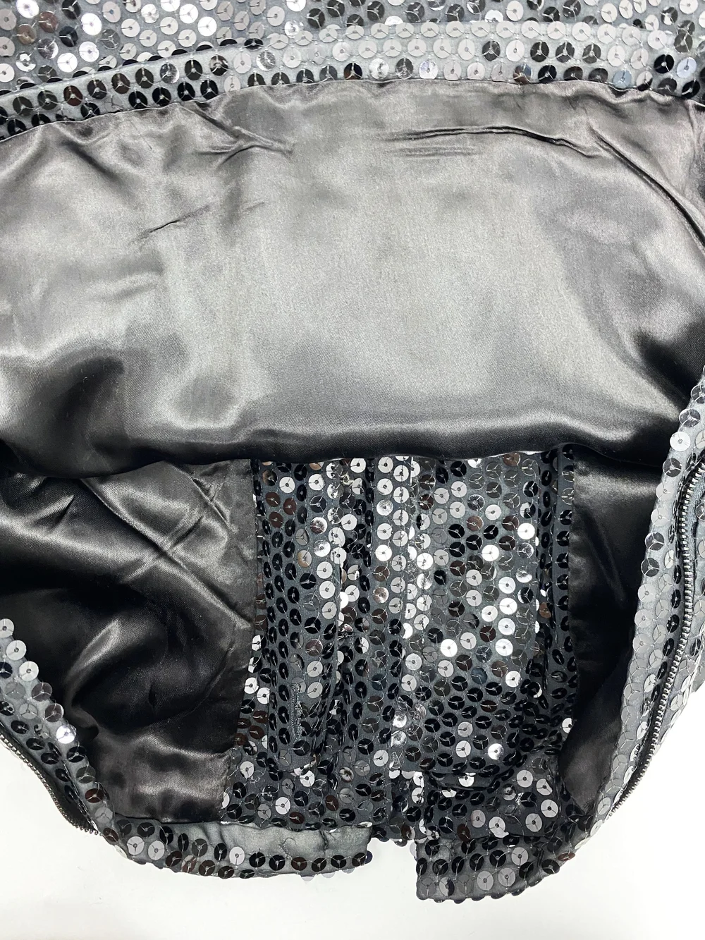 Helmut Lang F/W 1999 sequin astro biker strap jacket — JAMES VELORIA