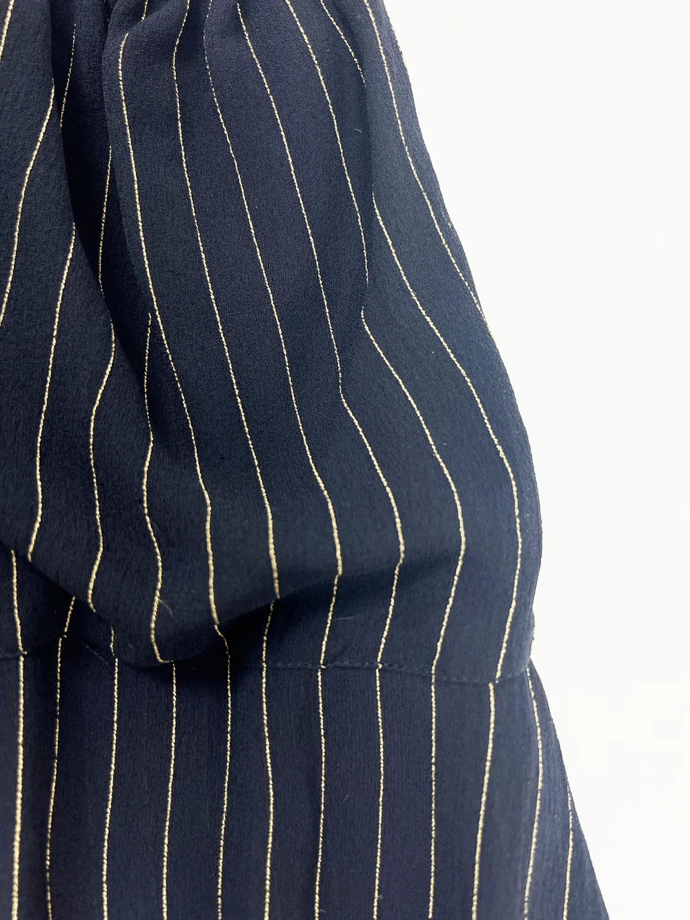 Jean Paul Gaultier ストライプ ワンピース M Jean Paul Gaultier S/S 1995 pinstriped dress — JAMES VELORIA