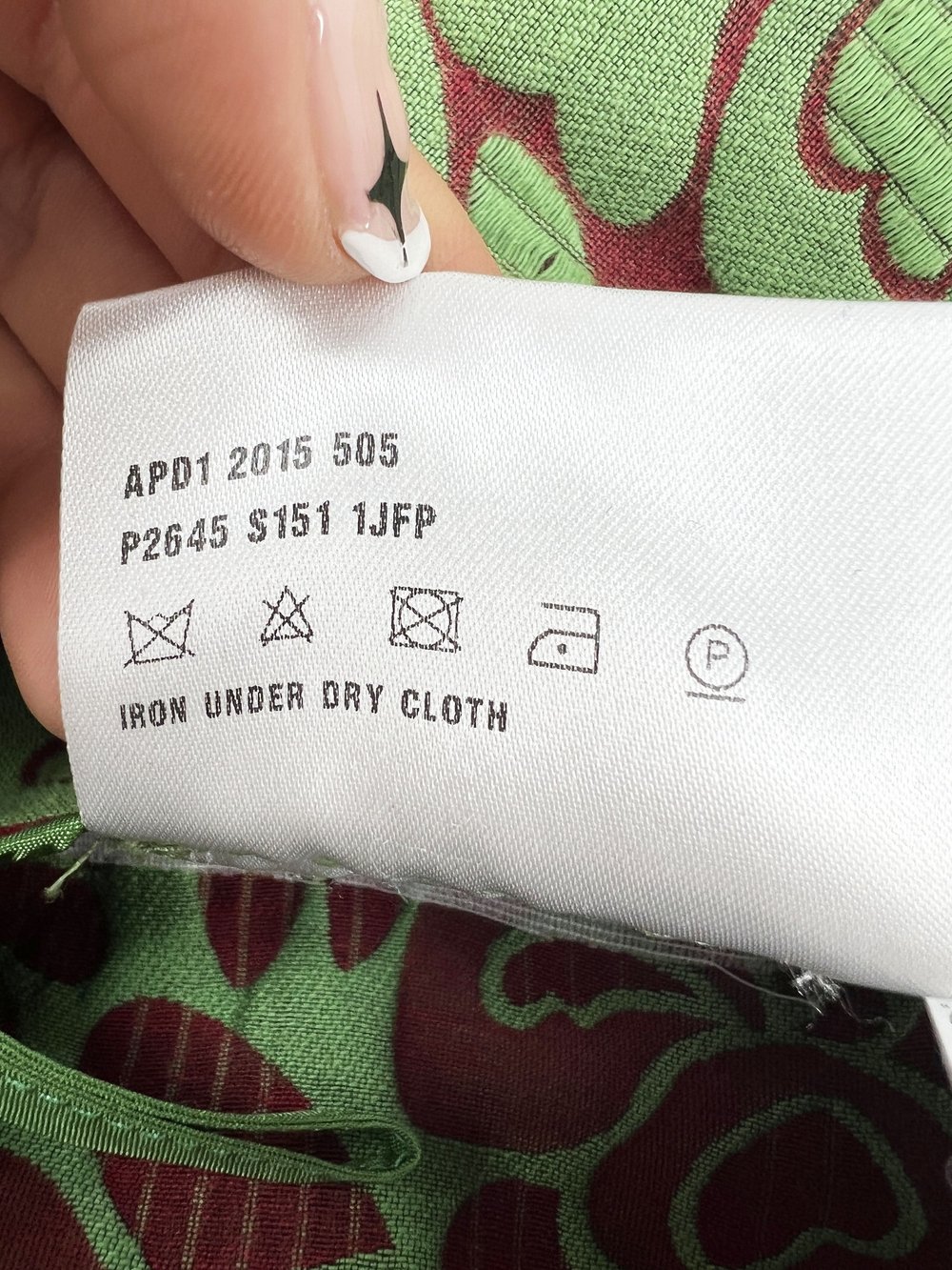 Prada S/S 2015 tropical pattern pants — JAMES VELORIA