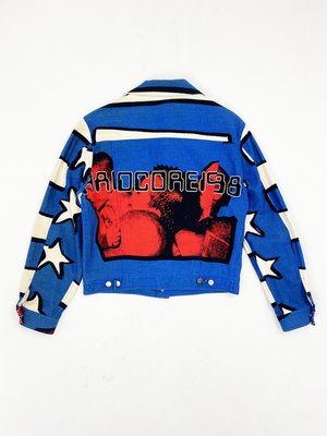 Stephen Sprouse Spring 1988 Rock Band Jacket (Runway)