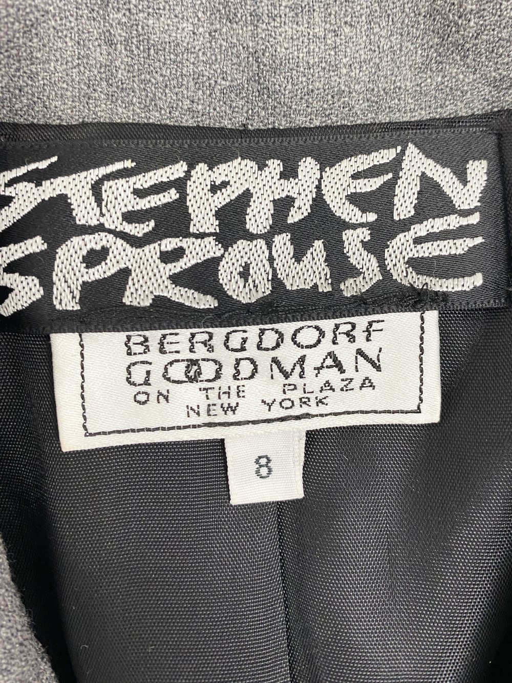 Stephen Sprouse Abstract Velcro Jacket