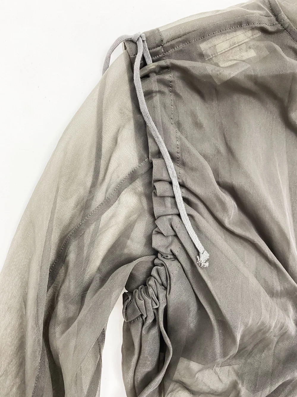 Comme des Garcons F/W 1990 sheer multi zip jacket — JAMES VELORIA