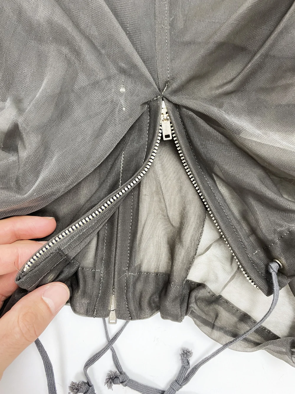 archive 90s far jacket black ドローコード付き s-l400.jpg