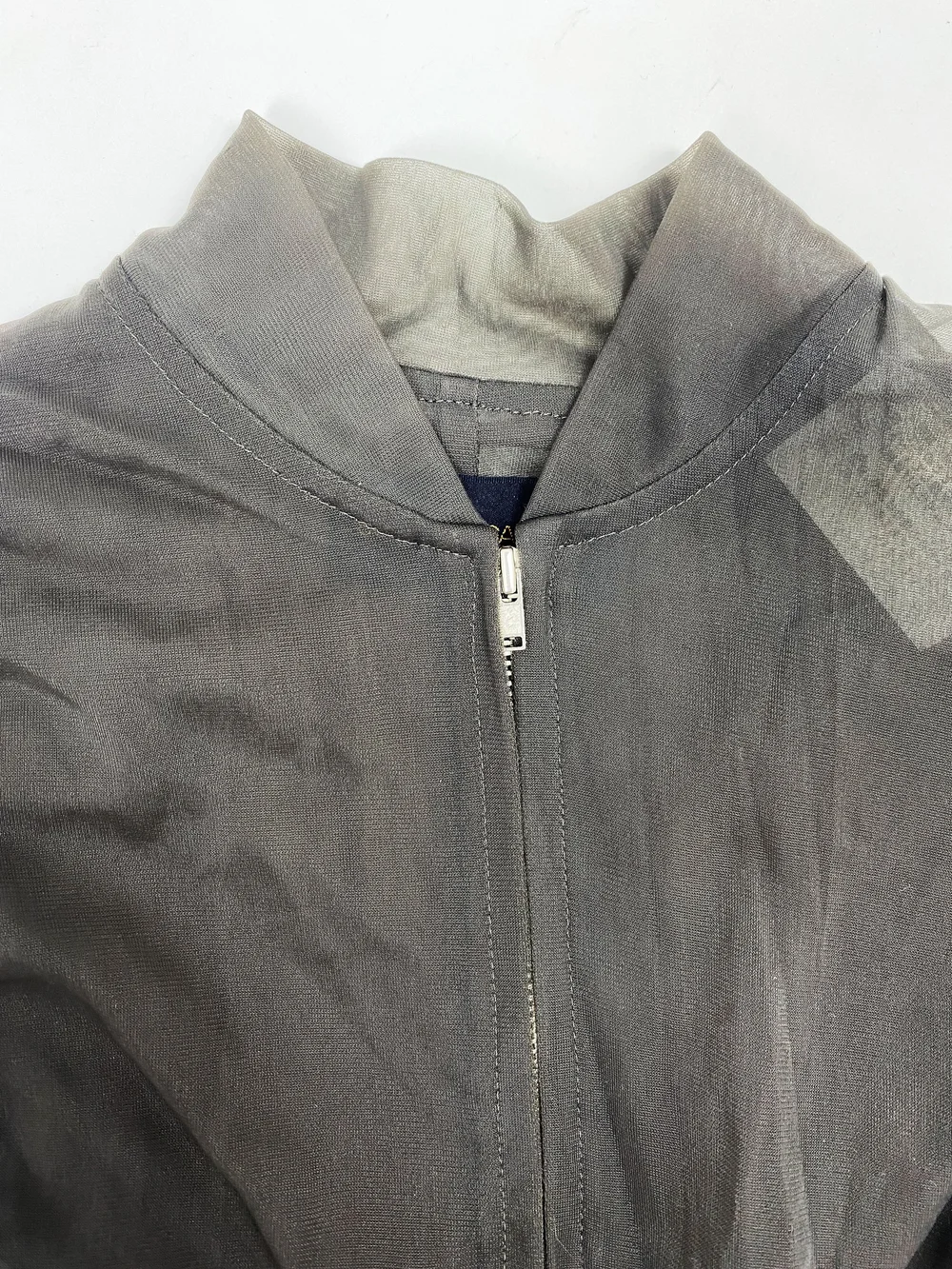 Comme des Garcons F/W 1990 sheer multi zip jacket — JAMES VELORIA