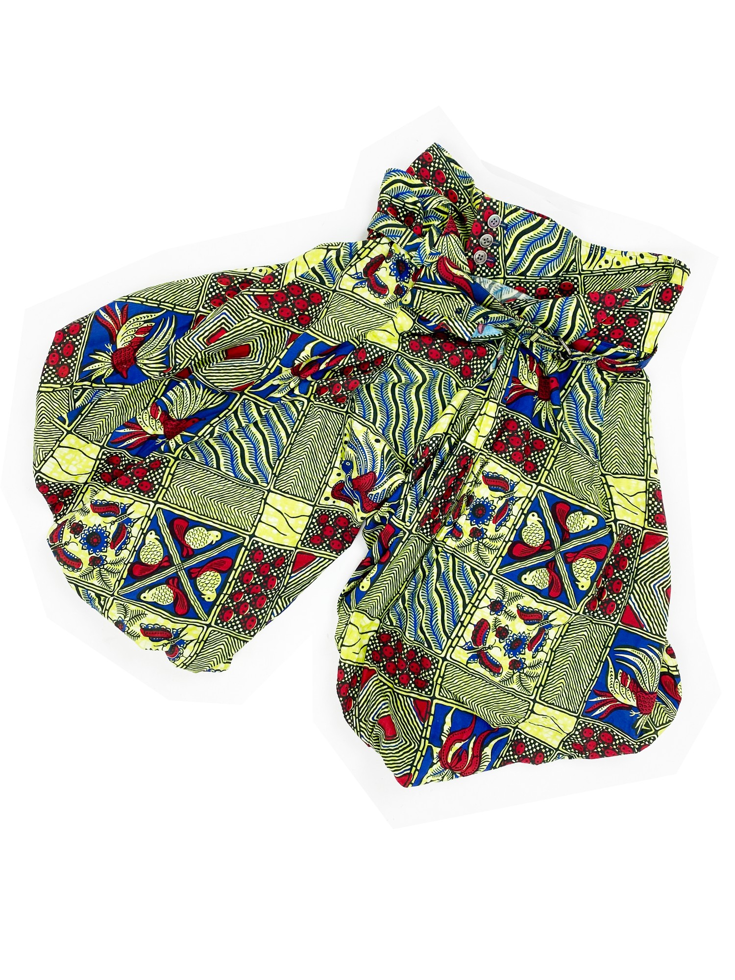 JUNYA WATANABE 立体 チノパンツ　柄 Junya Watanabe S/S 2009 printed balloon pants — JAMES VELORIA