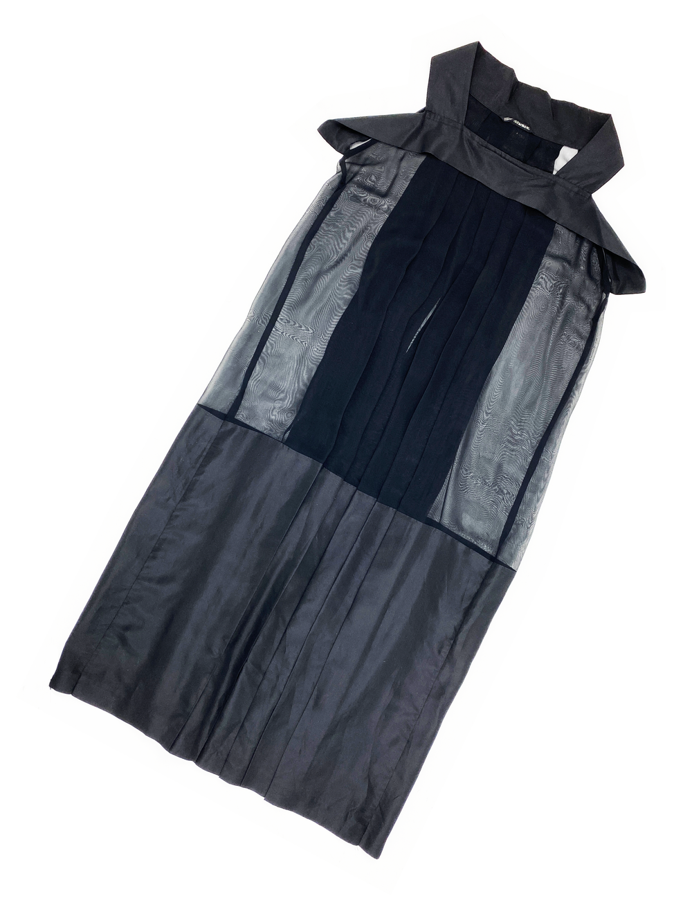 Yohji Yamamoto 90s sheer pleated dress  JAMES VELORIA