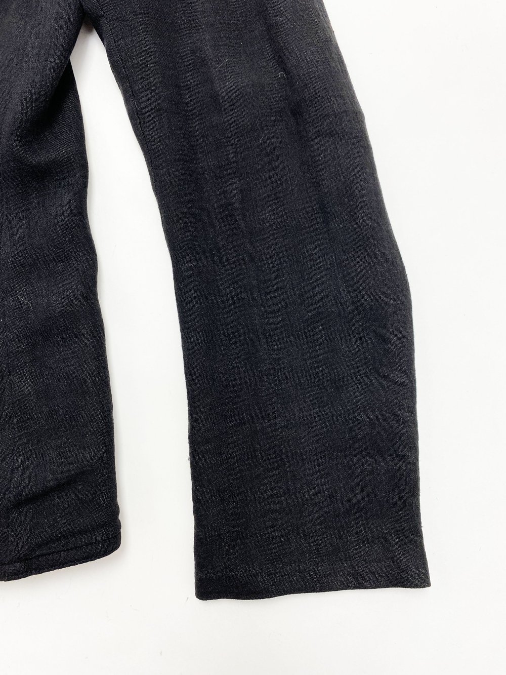 90s yohji yamamoto ジャケット Yohji Yamamoto 90s linen jacket with boning — JAMES VELORIA