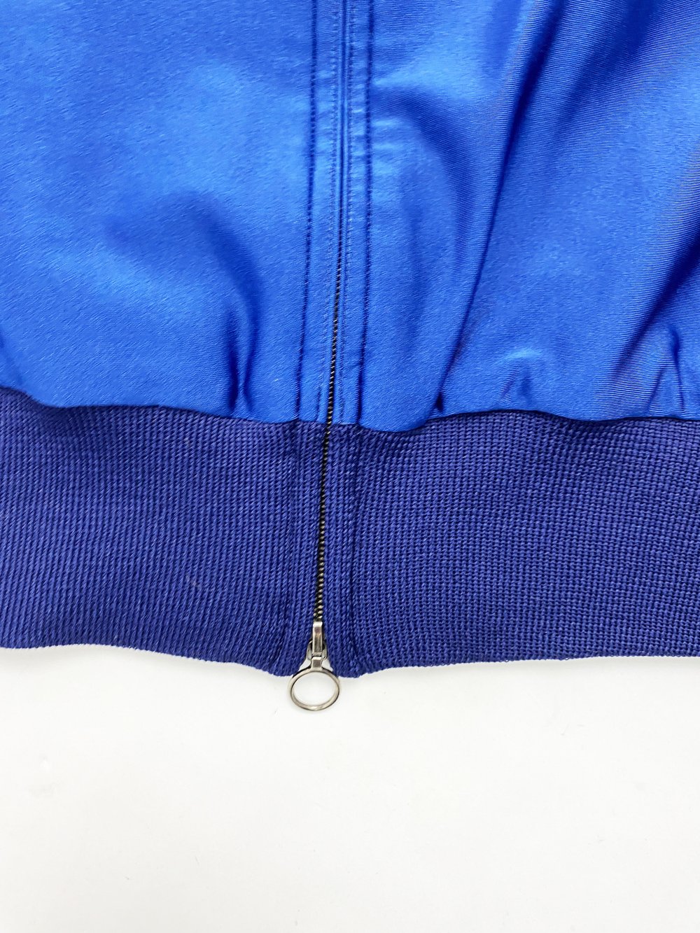 Yohji Yamamoto F/W 2001 blue track jacket — JAMES VELORIA Yohji Yamamoto F/W 2001 blue track jacket — JAMES VELORIA