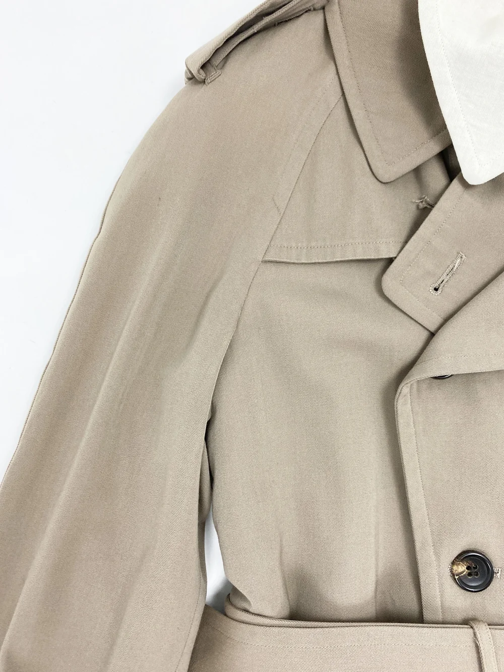 Comme des Garçons 89AW Short Trench Coat JUNYA WATANABE COMME des GARCONS Short Trench Coat Beige S