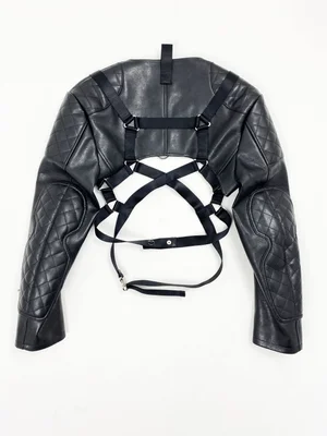 Junya Watanabe F/W 2020 pleather bondage harness — JAMES VELORIA