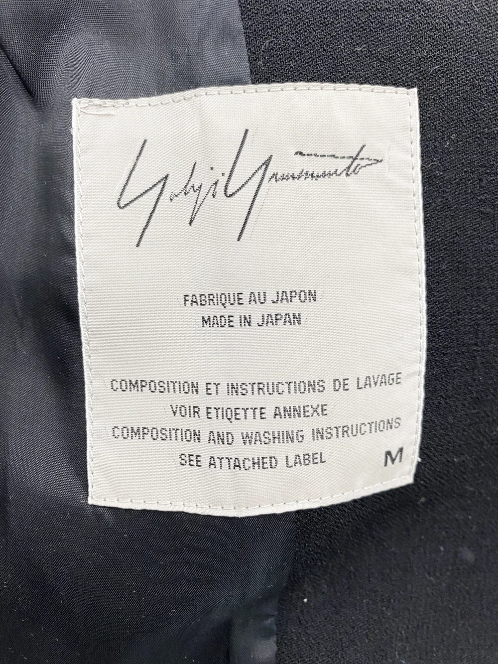 Yohji Yamamoto F/W 1997 metal stud jacket — JAMES VELORIA