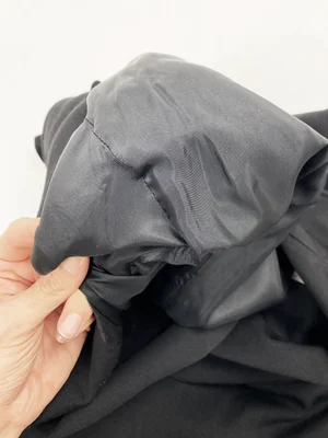 Yohji Yamamoto 90s wrap front coat — JAMES VELORIA