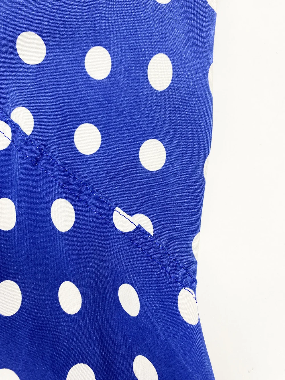 Comme des Garcons 2004 blue polka dot slip dress — JAMES VELORIA