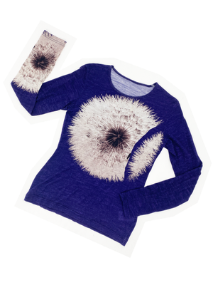 Yohji Yamamoto F/W 2011 dandelion print top — JAMES VELORIA