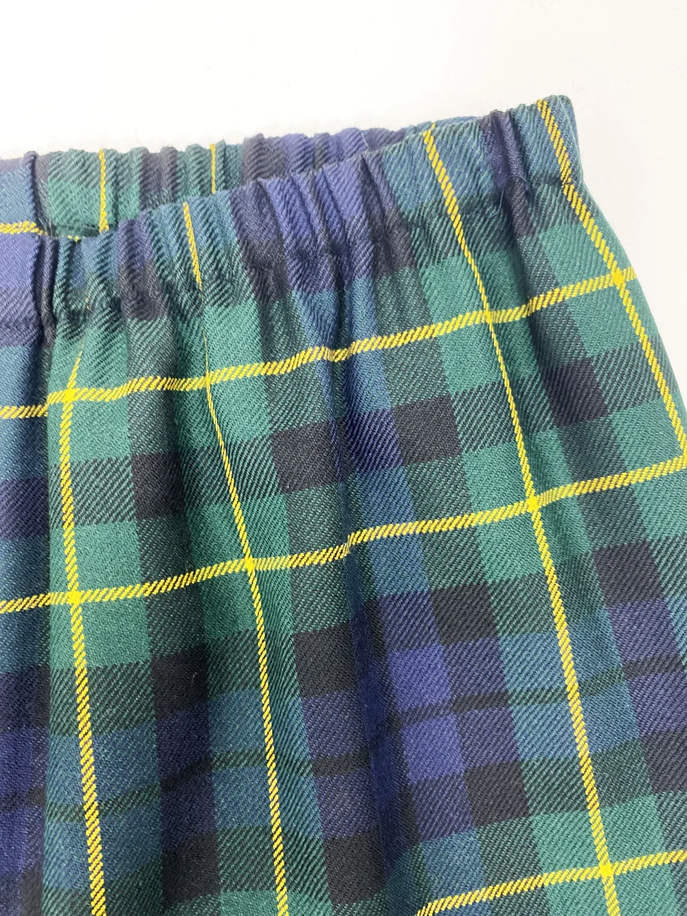 Comme des Garcons S/S 2006 green plaid pants — JAMES VELORIA