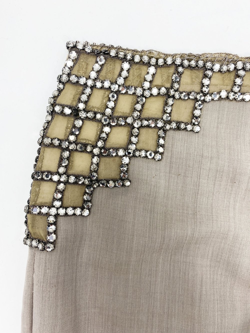 Chloe F/W 2000 rhinestone hip pants — JAMES VELORIA