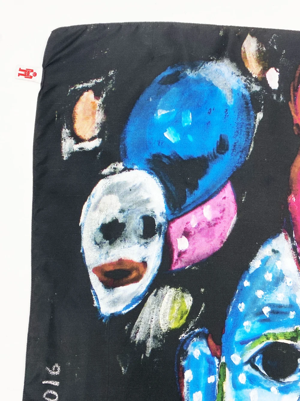 Walter Van Beirendonck 2016 painting print silk scarf — JAMES VELORIA