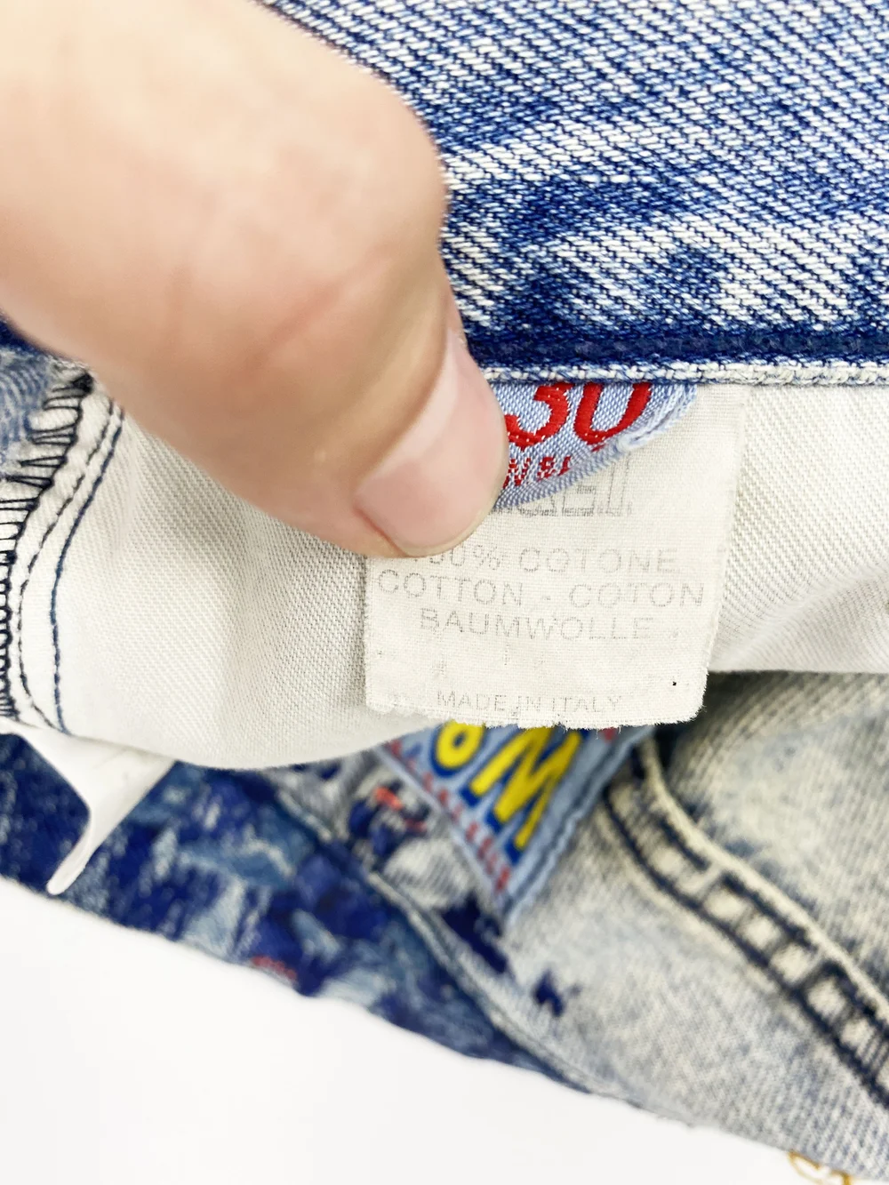 Wild & Lethal Print 90s graffiti print jeans — JAMES VELORIA