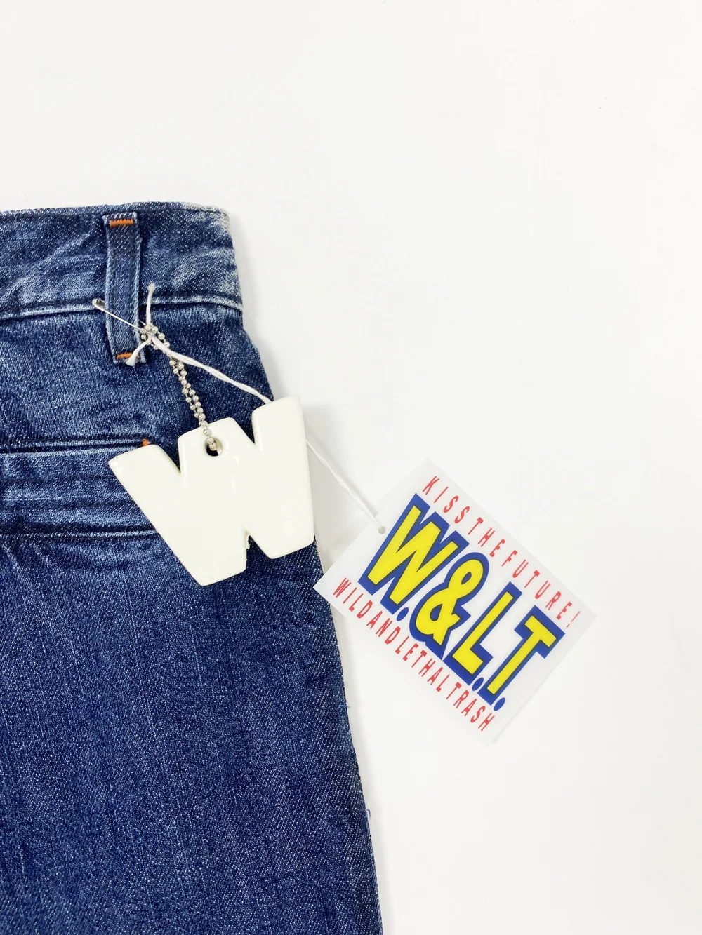 Wild & Lethal Trash 90s patchwork denim shorts — JAMES VELORIA