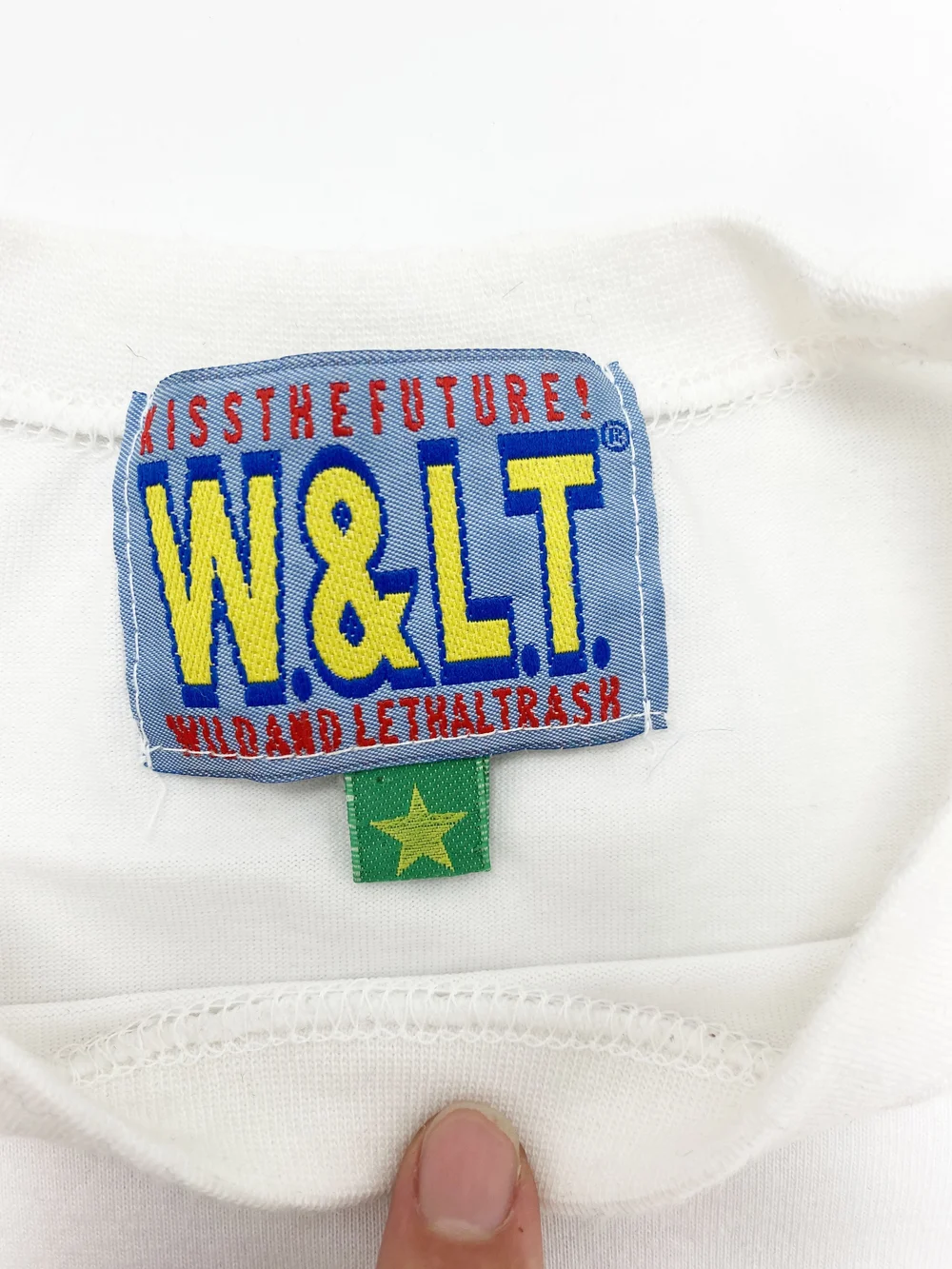 Wild & Lethal Trash 90s logo print t-shirt — JAMES VELORIA