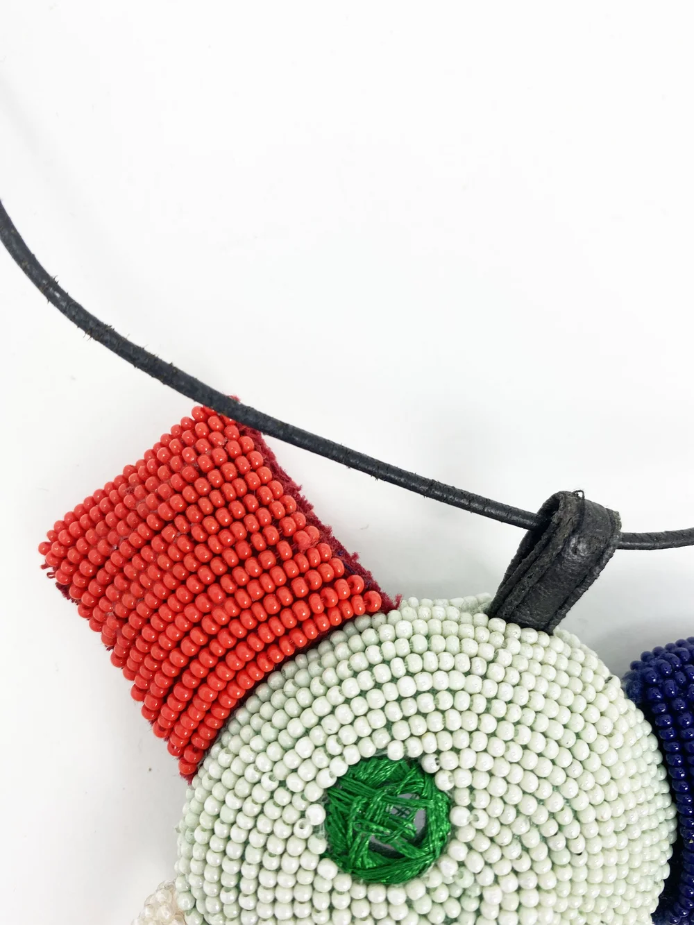 Walter Van Beirendonck beaded creature necklace — JAMES VELORIA