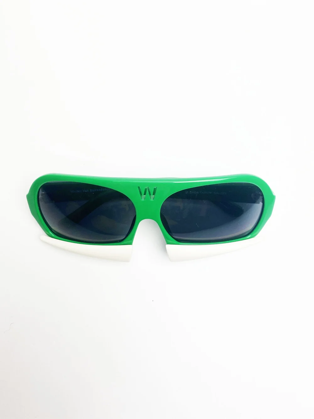 Walter Van Beirendonck S/S 2015 green tusk sunglasses — JAMES VELORIA