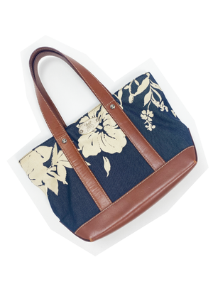 Celine S/S 2004 hibiscus print bag — JAMES VELORIA