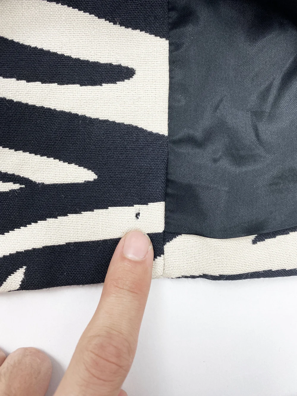 Celine F/W 2003 zebra print coat — JAMES VELORIA