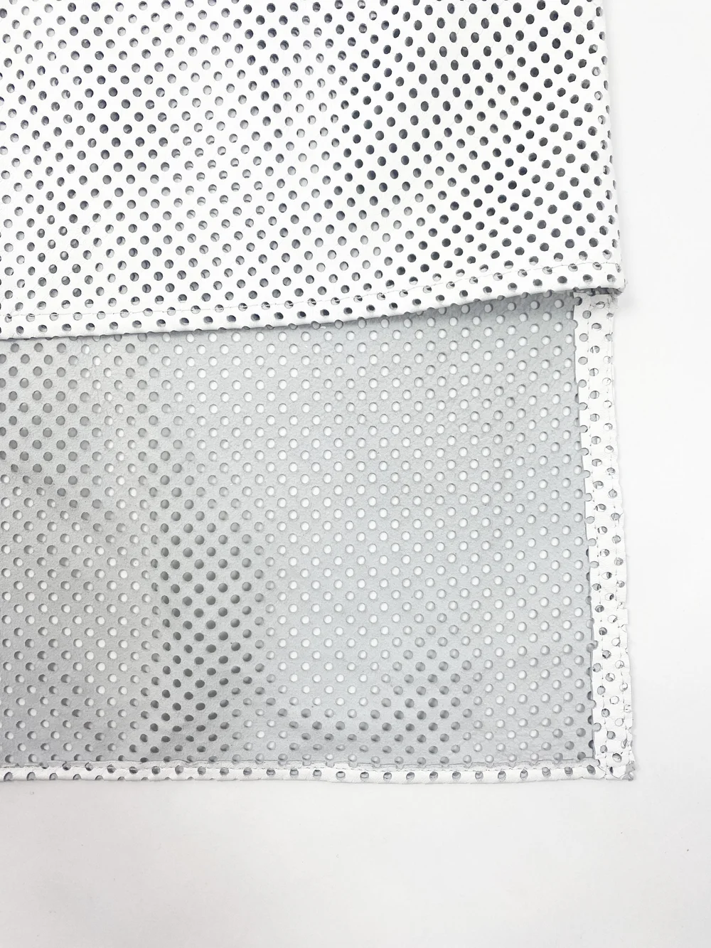 Celine S/S 2000 white perforated leather top — JAMES VELORIA