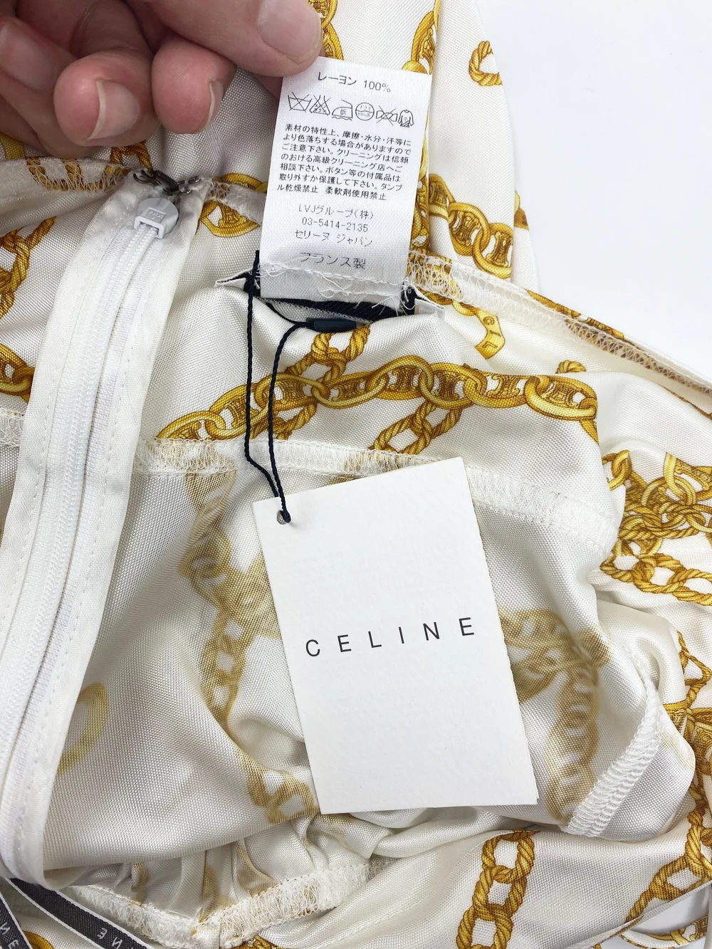 slim fit dress slacks Vintage 1994 CHANEL Gold Toned Multi Link Double Chain Belt Necklace –  Coveted Mix