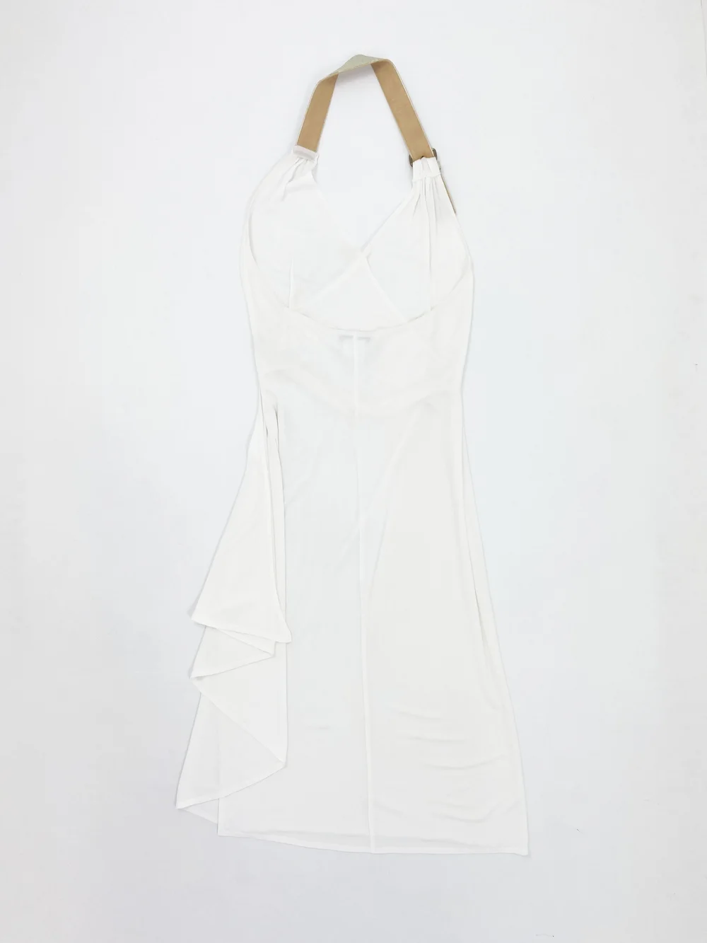 celine backless dress CELINE DRESS NOIR 00 main image 1