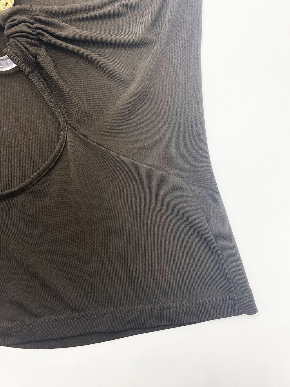 Celine gold strap tank top — JAMES VELORIA